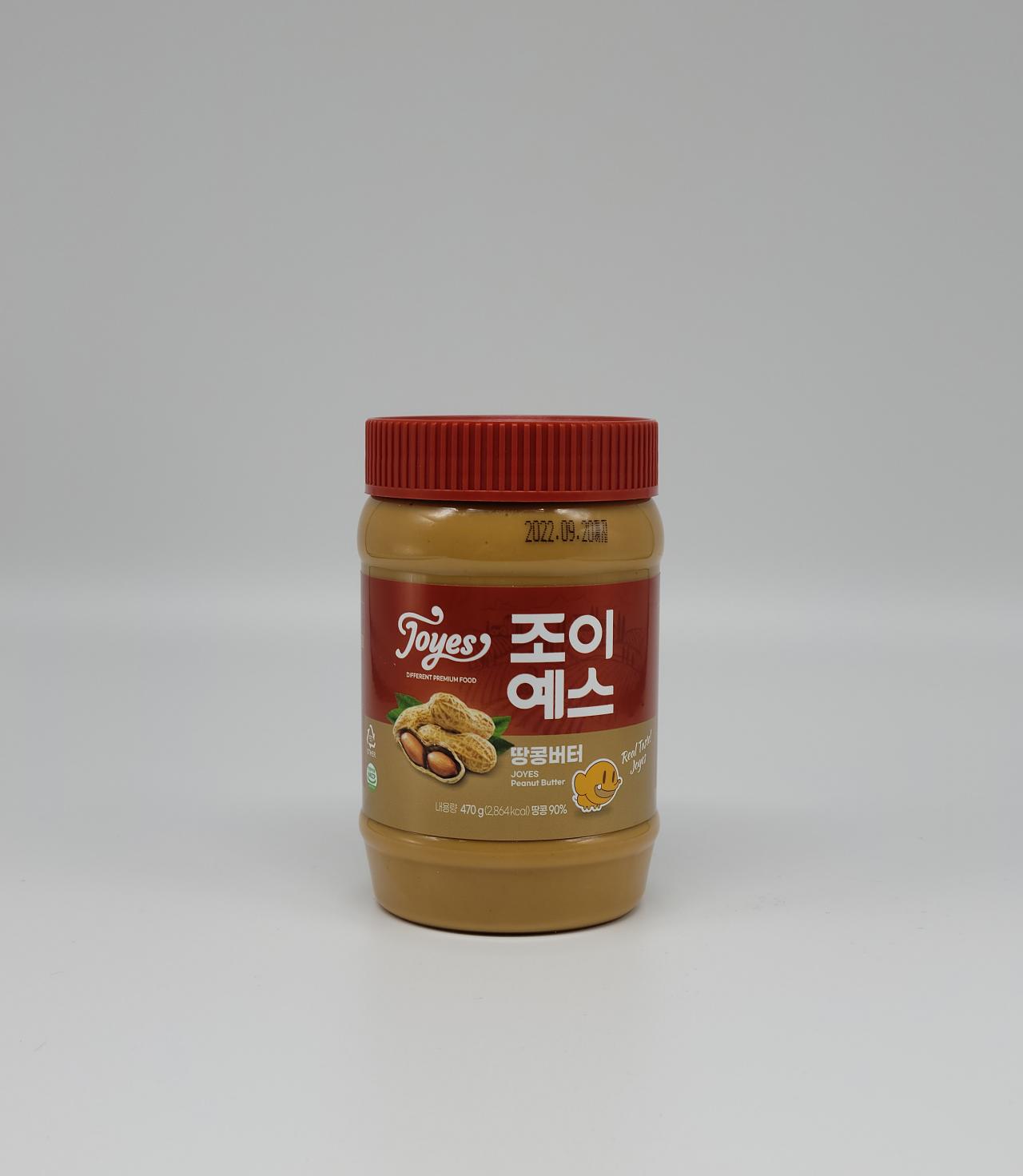 조이예스 땅콩버터  470g(크리미타입)